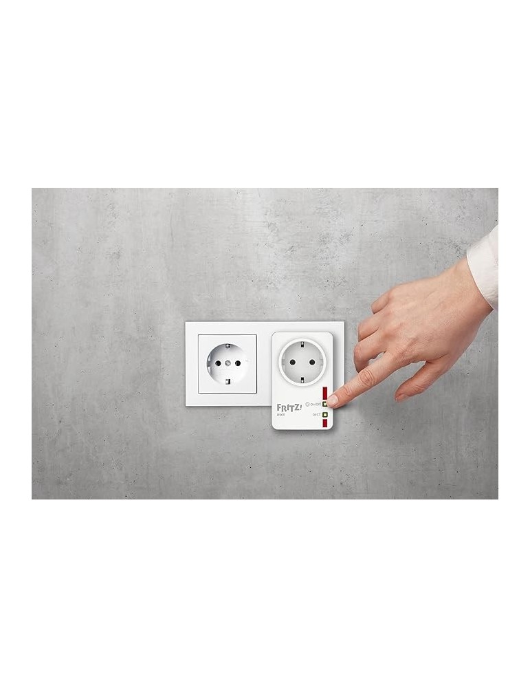 FRITZ!DECT 200 - Intelligente Steckdose für das Heimnetz, steuerbar zum Energie sparen