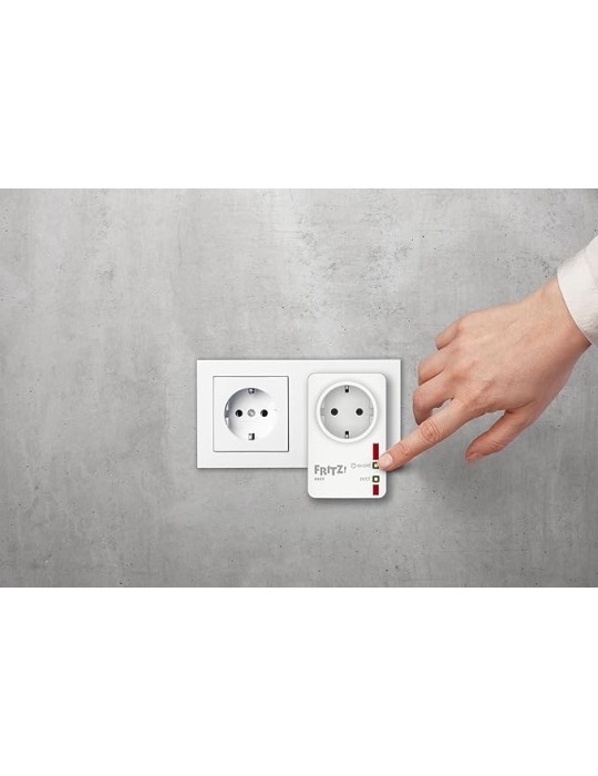 FRITZ!DECT 200 - Intelligente Steckdose für das Heimnetz, steuerbar zum Energie sparen
