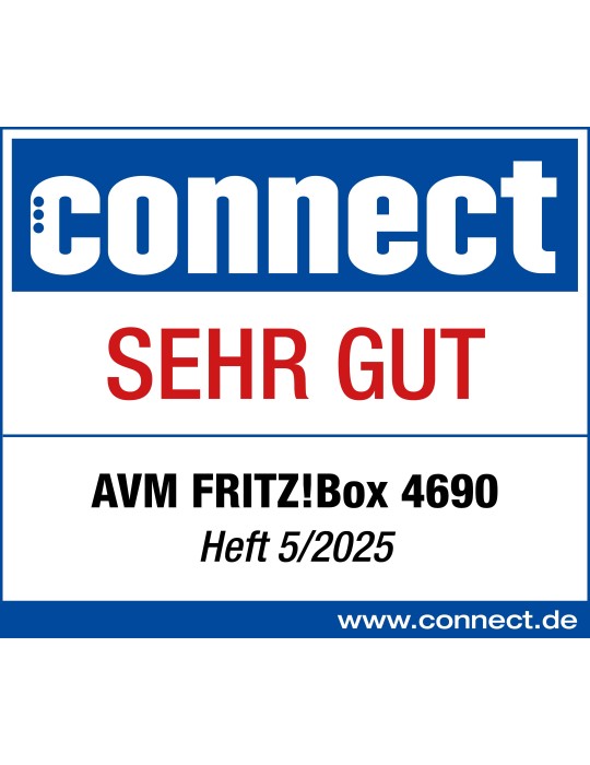 Fritz!Box 4690 (Wi-Fi 7 Mesh Router, für den Kabel-, DSL- oder Glasfaseranschluss, bis zu 6.960 MBit/s