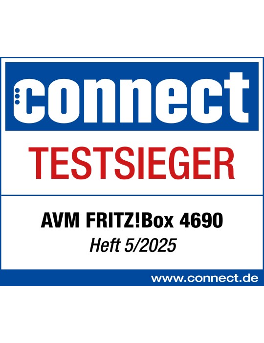 Fritz!Box 4690 (Wi-Fi 7 Mesh Router, für den Kabel-, DSL- oder Glasfaseranschluss, bis zu 6.960 MBit/s