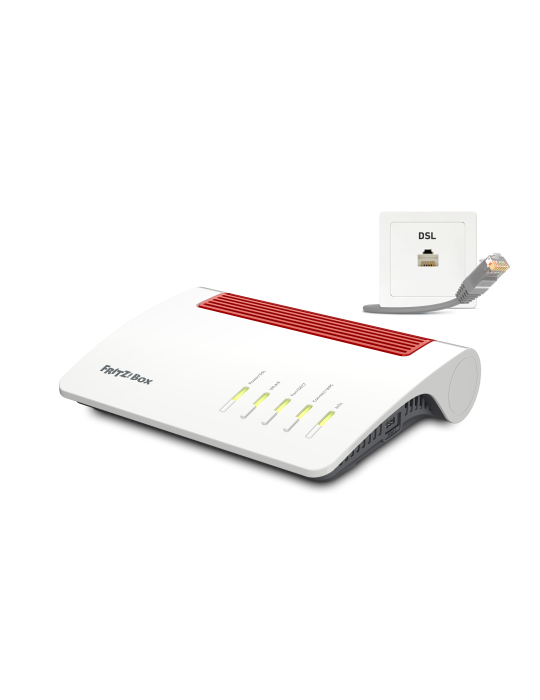 FRITZ!Box 7590 AX (Wi-Fi 6 DSL-Router 2.400 MBit/s (5GHz) & 1.200 MBit/s (2,4 GHz)