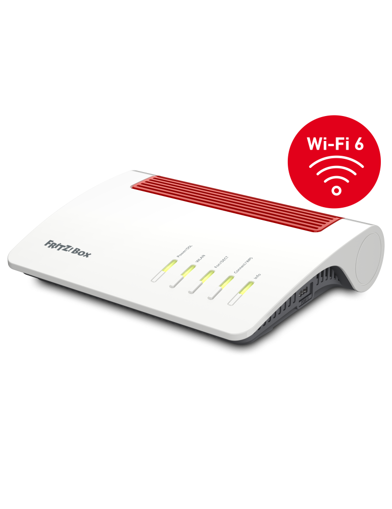 FRITZ!Box 7590 AX (Wi-Fi 6 DSL-Router 2.400 MBit/s (5GHz) & 1.200 MBit/s (2,4 GHz)