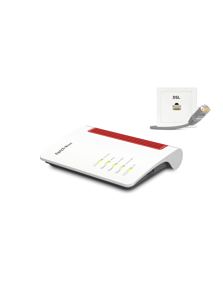 FRITZ!Box 7530 AX ADSL/ADSL2+ VDSL Wi-Fi 6 (WLAN AX)