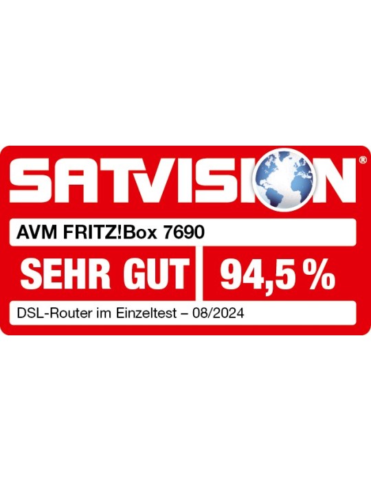 FRITZ!Box 7690 (Wi-Fi 7 DSL-Router mit 5.760 MBit/s (5GHz)