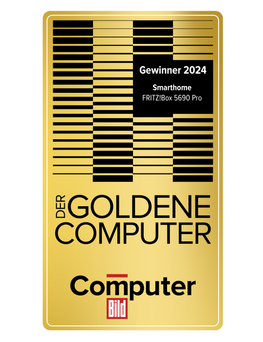 FRITZ!Box 5690 Pro (Wi-Fi 7 Premium DSL- und Glasfaser-Router mit Triband (Kraftpaket Home Server)