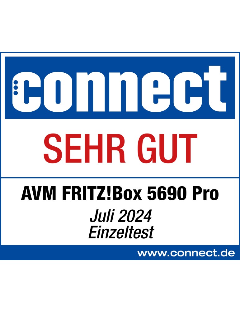 FRITZ!Box 5690 Pro (Wi-Fi 7 Premium DSL- und Glasfaser-Router mit Triband (Kraftpaket Home Server)