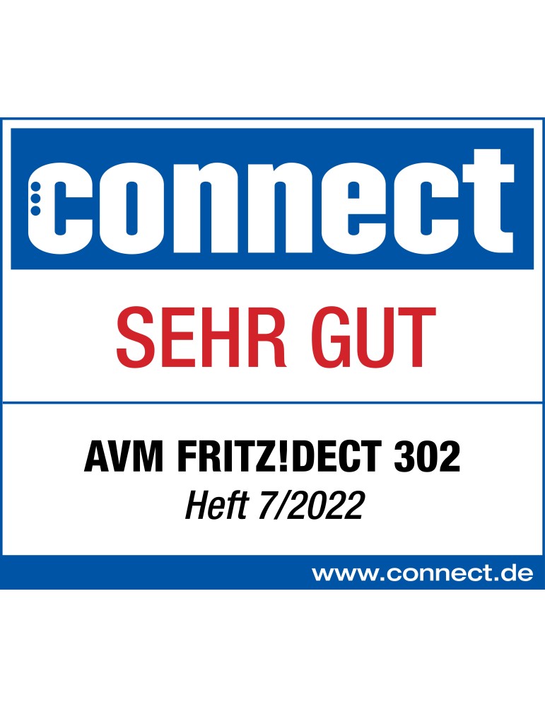 FRITZ!DECT 302 (Intelligenter Heizkörperregler für das Heimnetz, zum Energie sparen)