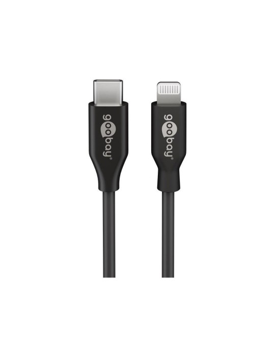 Goobay Lightning - USB-C Kabel, 2,0 m, schwarz
