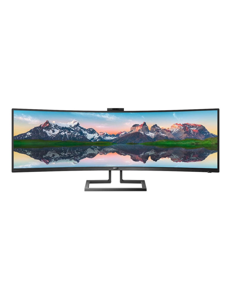 Philips 499P9H Office Monitor - Curved, DQHD, Höhenverstellung