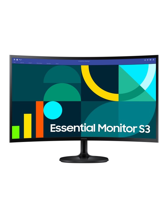 Samsung S27D364GAU Curved Monitor - VA, Full HD, 100 Hz, HDMI