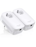TP-Link Powerline Adapter (TL-PA8010P KIT) [1200 Mbit/s, 300m Reichweite, Gigabit LAN, 2 Adapter]