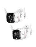 TP-Link Tapo C310P2 WLAN Überwachungskamera Set 2K (2304x1296), 3MP, IP66 Wetterschutz, 30m Nachtsicht, Zwei-Wege-Audio