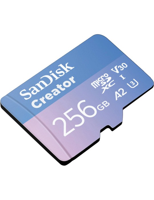 SanDisk Creator MicroSD-Speicherkarte 256GB Hohe Übertragungsgeschwindigkeiten von bis zu 190 MB/s
