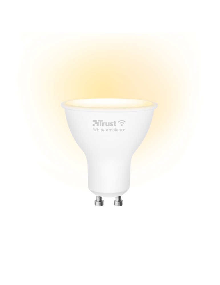 GU10 LED CCT WI-FI Smarter WiFi LED-Strahler, Lichtstimmung weiß, Fassung GU10, von Ihrem Smartphone/Tablet zu steuern