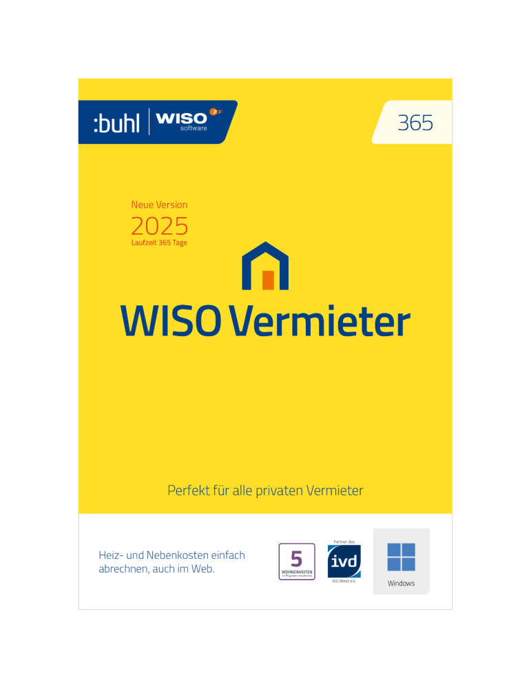 Buhl Data WISO Vermieter 2025