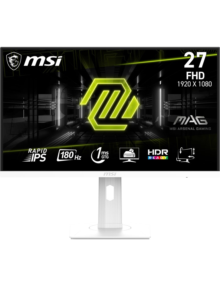MSI MSI MAG 274PFWDE Gaming Monitor - 180Hz, 1ms, Weiß