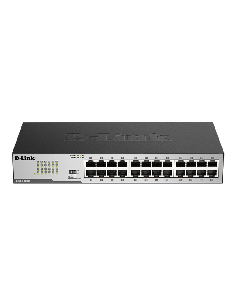 D-Link DGS-1024D Unmanaged Switch [24x Gigabit Ethernet]