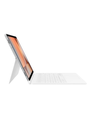 Samsung Book Cover Keyboard für Tab S10+/S9+/S9 FE+ White