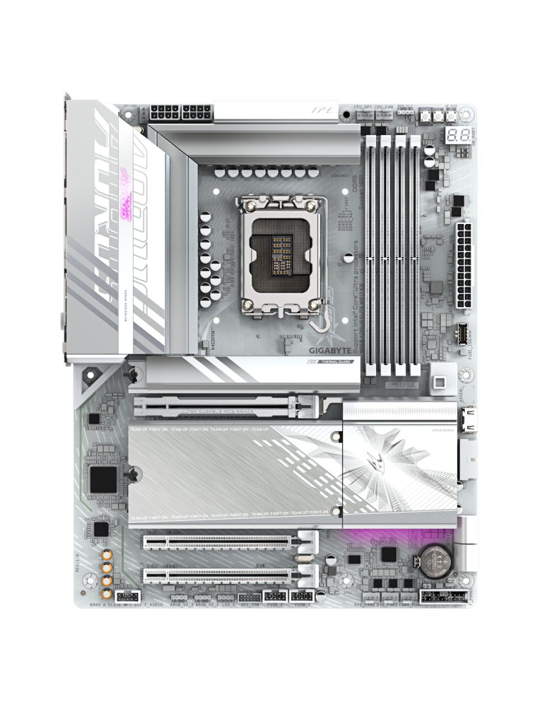 GIGABYTE B860 A ELITE WF7 ICE Mainboard