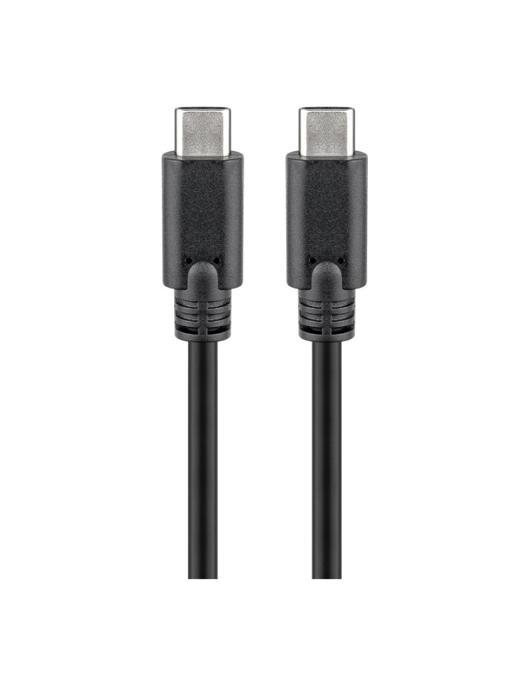 KAB Goobay USB-C™ 3.1 Generation 1 Kabel, schwarz, 2m USB-C™-Stecker  USB-C™-Stecker