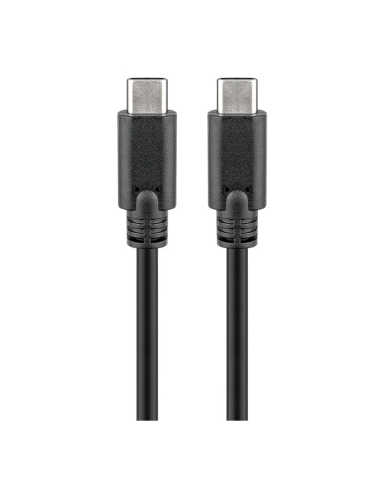 KAB Goobay USB-C™ 3.1 Generation 1 Kabel, schwarz, 2m USB-C™-Stecker  USB-C™-Stecker