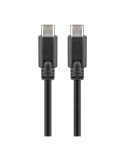 KAB Goobay USB-C™ 3.1 Generation 1 Kabel, schwarz, 2m USB-C™-Stecker  USB-C™-Stecker