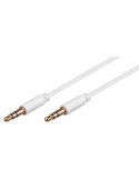 Goobay 3,5 mm Klinke-Verbindungskabel, 1m Vergoldete Kontaktflächen