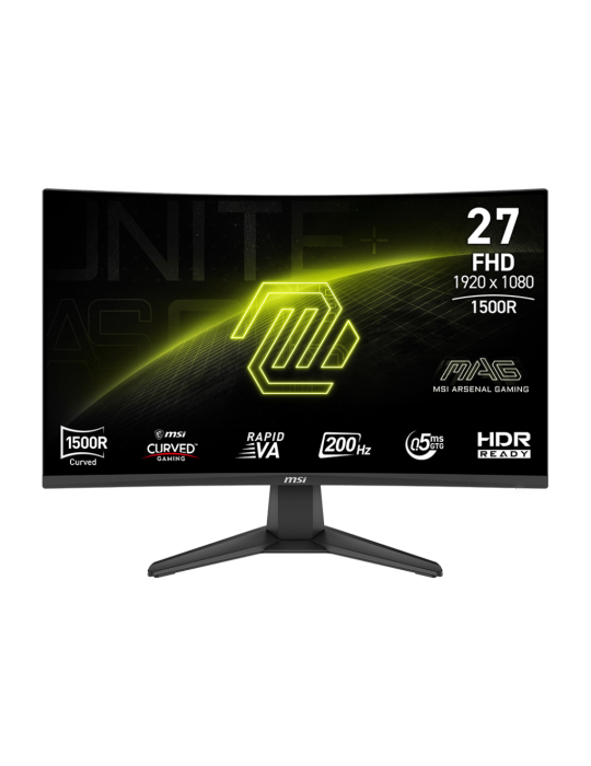 MSI MAG 276CFDE E20 Gaming Monitor - 200Hz, 0,5m GtG Rapid Curved VA-Panel