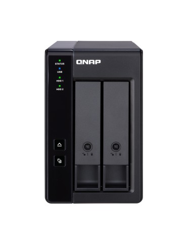 QNAP TR-002 Erweiterungsgehäuse 2-Bay [0/2 HDD/SSD, 1x USB-C 3.1]