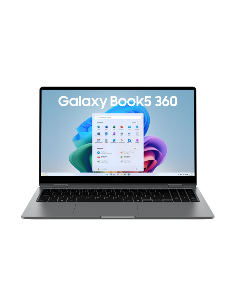 SAMSUNG Galaxy Book5 360 15,6 Zoll Intel Core Ultra 7 256V 16GB 1000GB W11 Moonstone Gray
