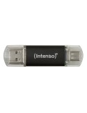 Intenso Twist Line Typ-A/Typ-C 32GB USB-Stick Mit Schutzkappe, bis zu 70 MB/s, USB 3.2 Gen 1x1 (5 Gbit/s)