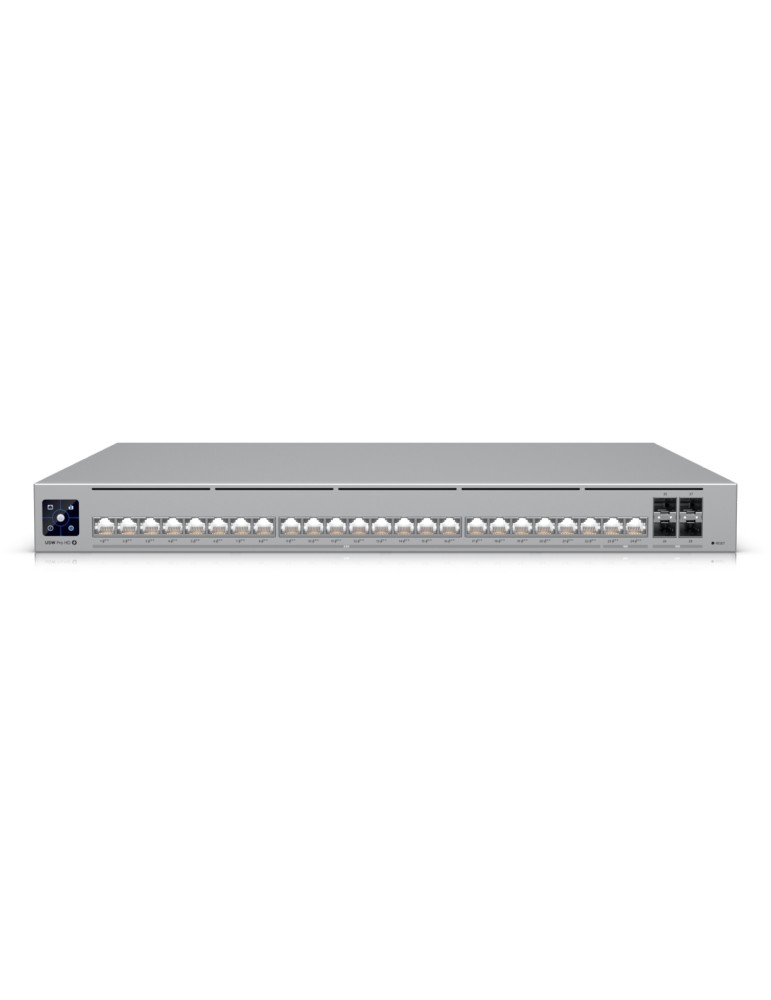 Ubiquiti Pro HD 24 PoE Managed Switch 4x 10G SFP+, 2x 10G Ethernet (PoE++), 22x 2.5G Ethernet (PoE++)