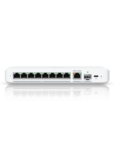 Ubiquiti Flex 2.5G Managed Switch 8x 2.5 Gigabit Ethernet, 1x 10G SFP+/RJ45 (PoE+) Kombi Port