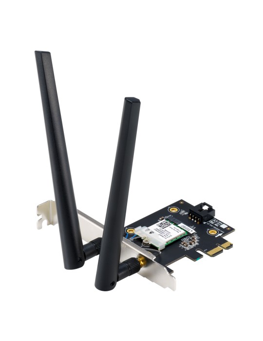ASUS PCE-BE6500 WiFi 7 Bluetooth 5.4 Adapter BE6500 Triband, PCI Express, 2x Externe Antenne