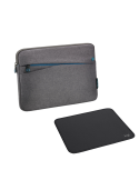 Pedea "Fashion" 12,9", grau + Logitech Maus Pad Studio Series [bis 32,8cm]