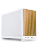 Lian Li DAN Cases A3-mATX Wood Edition weiß | PC-Gehäuse