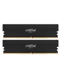 Crucial Pro OC Schwarz 64GB Kit (2x32GB) DDR5-6400 CL40 UDIMM Gaming-Arbeitsspeicher - Unterstützt Intel XMP 3.0 und AMD EXPO