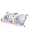 Lian Li UNI FAN SL140 ARGB PWM 2er-Pack weiß | Gehäuselüfter