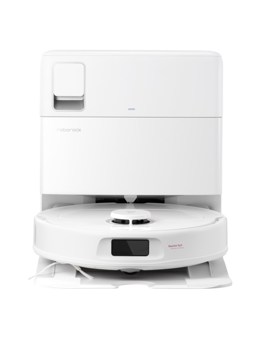 Roborock Qrevo Plus Weiß (Version mit Wasseranschluss) Saug-Wisch-Roboter mit Reinigungsstation