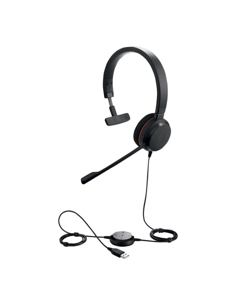 Jabra Evolve 20 Headset, Mono, Kabelgebunden, USB, Optimiert für Unified Communication