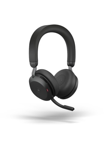 Jabra Evolve2 75 Headset, USB-A Kabellos, Bluetooth, Schwarz, mit Ladestation [UC zertifiziert] 2