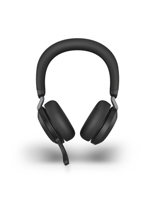 Jabra Evolve2 75 Headset, USB-A Kabellos, Bluetooth, Schwarz [MS zertifiziert]