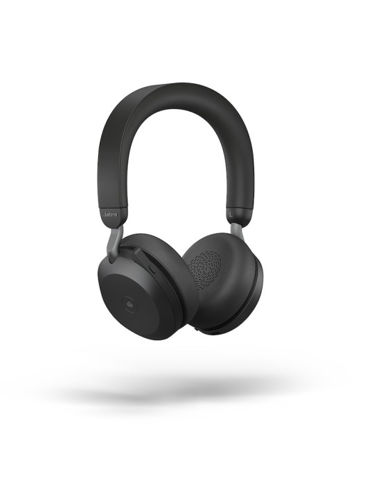 Jabra Evolve2 75 Headset, USB-A Kabellos, Bluetooth, Schwarz [MS zertifiziert]