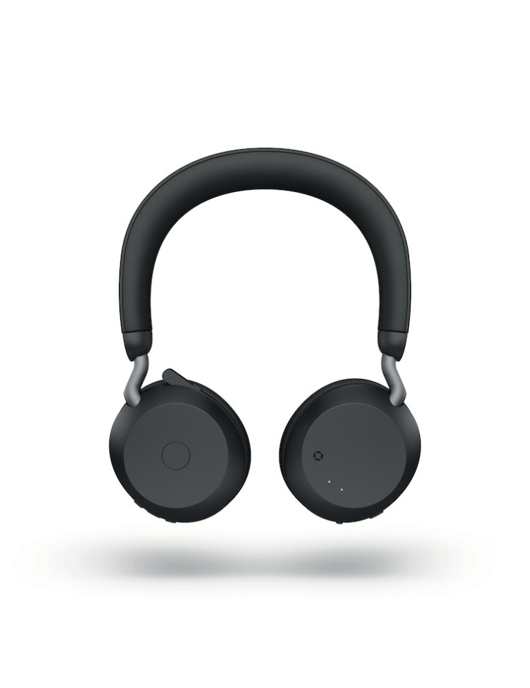 Jabra Evolve2 75 Headset, USB-A Kabellos, Bluetooth, Schwarz [MS zertifiziert]
