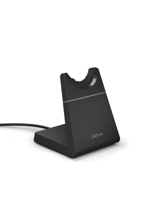 Jabra Evolve2 65 Headset, Mono, kabellos, schwarz Bluetooth, inkl. Link 380 USB-A, inkl. Ladestation, Optimiert Microsoft Teams
