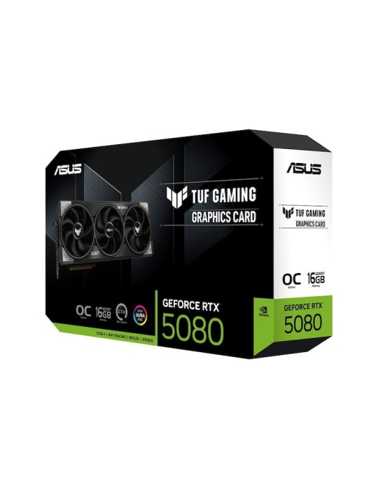 ASUS TUF Gaming GeForce RTX 5080 OC - 16GB GDDR7, 2x HDMI, 3x DP