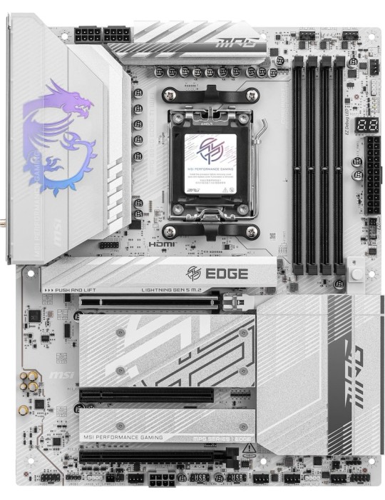 MSI MPG B850 EDGE TI WIFI Mainboard Sockel AM5