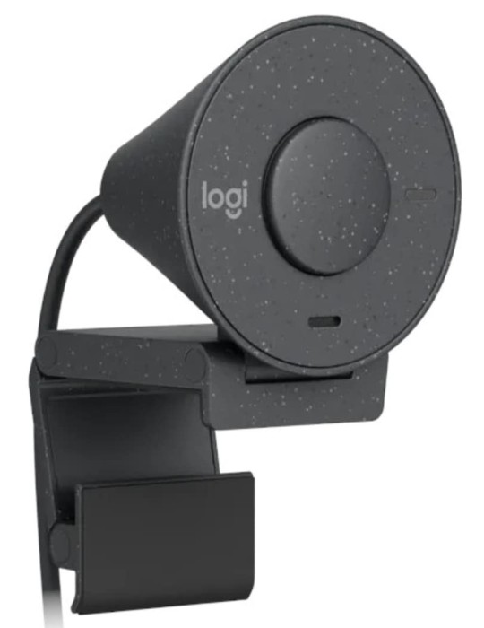 Logitech BRIO 305 Webcam, Grafit Auflösung (bis zu) 1.920 x 1.080p , Geräuschreduzierendes Mikrofon, USB Typ C-Anschluss