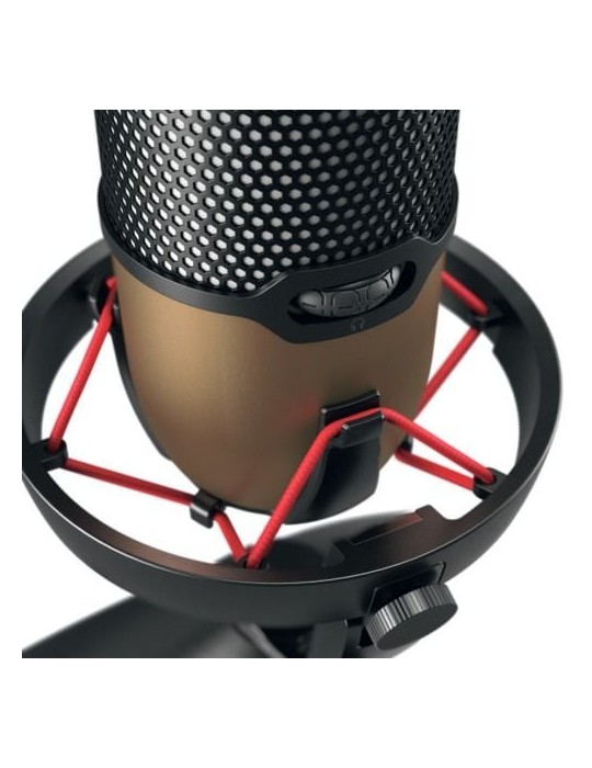 CHERRY UM 9.0 PRO RGB, USB-Mikrofon für Streaming und Office mit eindrucksvoller RGB-Beleuchtung