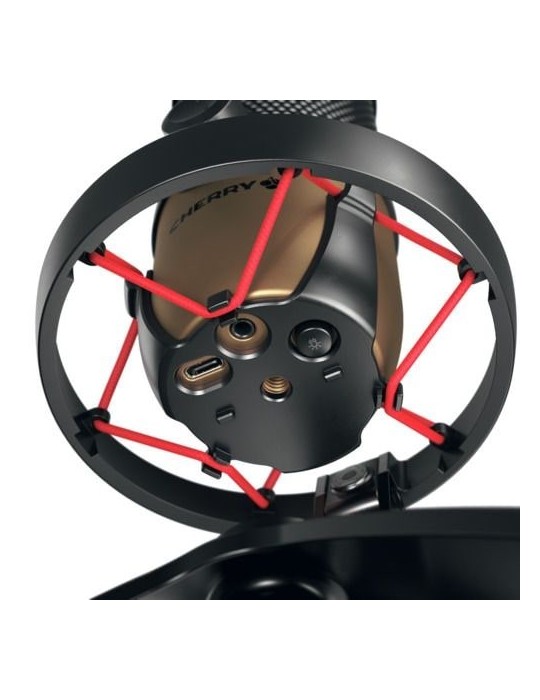 CHERRY UM 9.0 PRO RGB, USB-Mikrofon für Streaming und Office mit eindrucksvoller RGB-Beleuchtung